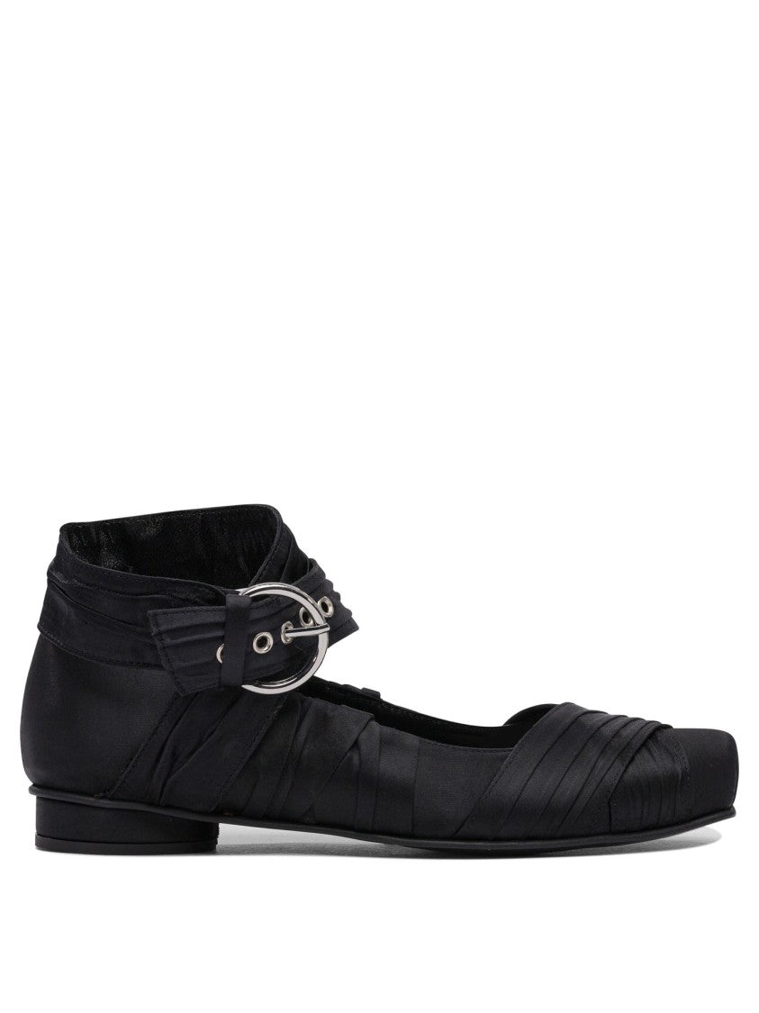Alohas Ballerinas With Crisscross Strap Detail