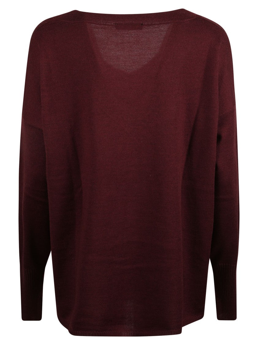 Aragona Deep V-Neck Virgin Wool Sweater