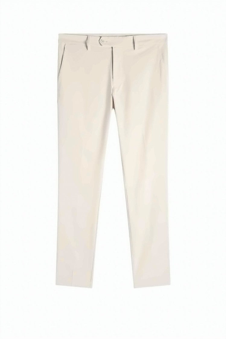 J Lindeberg Straight-Fit Minimalist Pants With Tailored Design