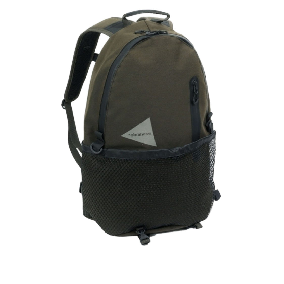 And Wander Cotton Blend Backpack With Mesh Pocket