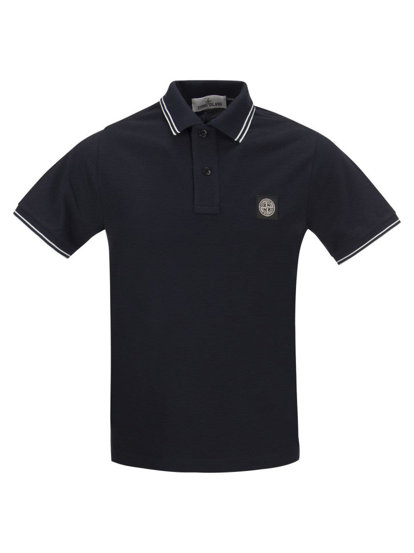 Stone Island Slim Cotton Polo Shirt