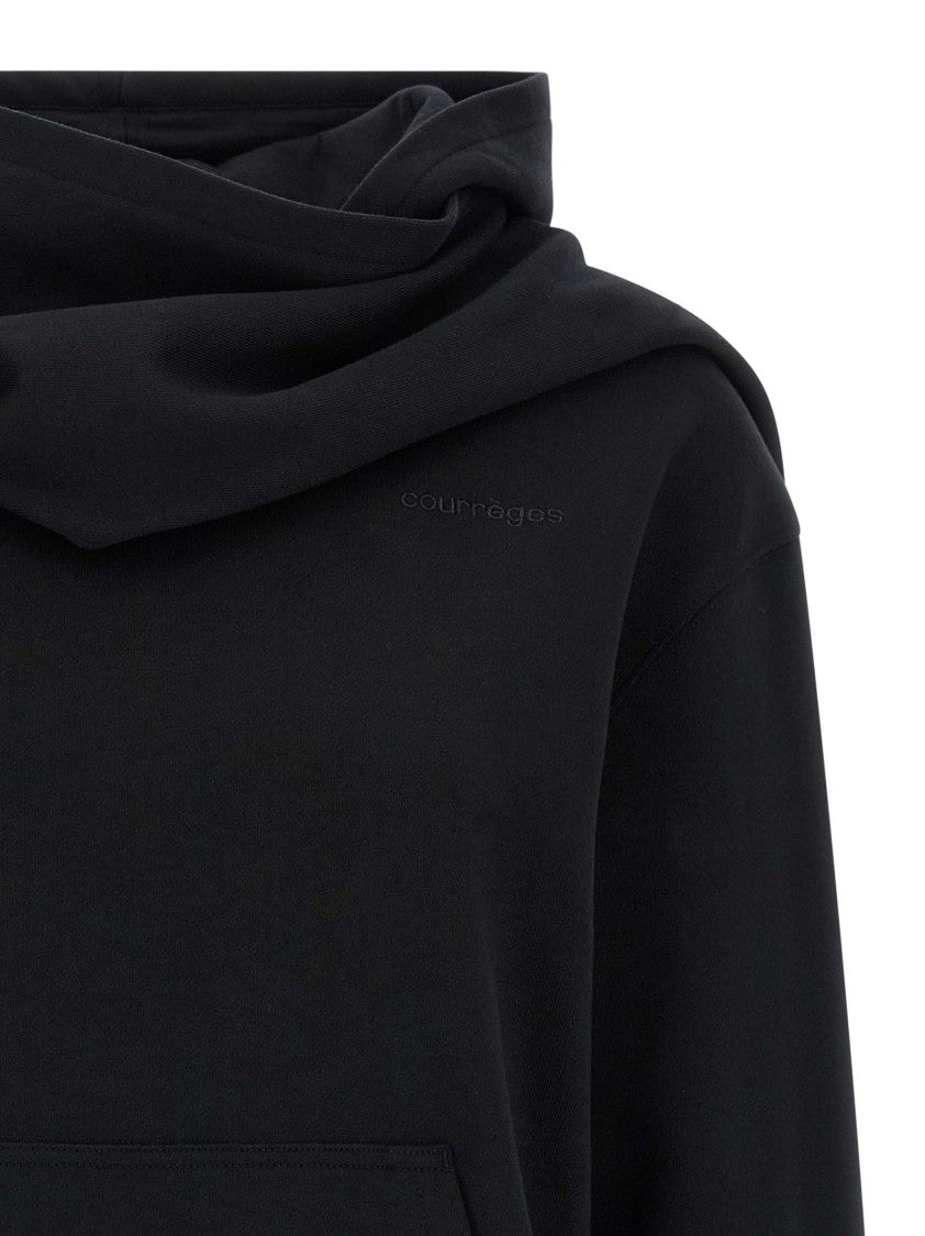 Courrèges Hoodie And Scarf