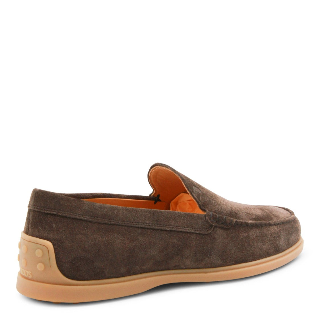 Tod's Dark Brown Leather Loafers