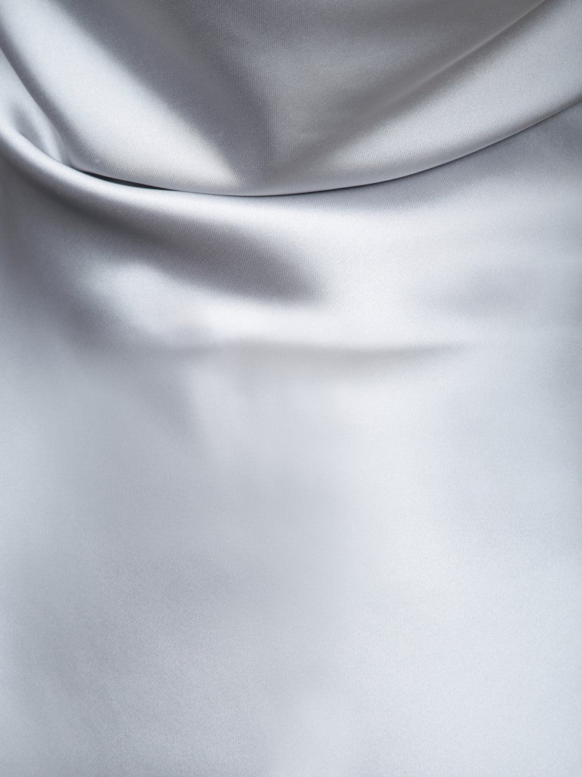 Norma Kamali Long Satin Dress