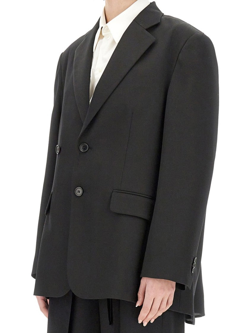 Mm6 By Maison Margiela Wool Tailored Jacket
