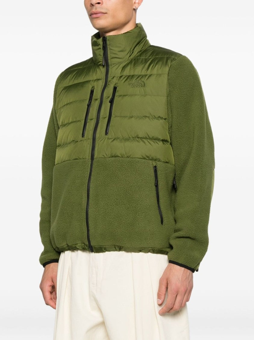 The North Face Quilted And Fleece Textured Jacket