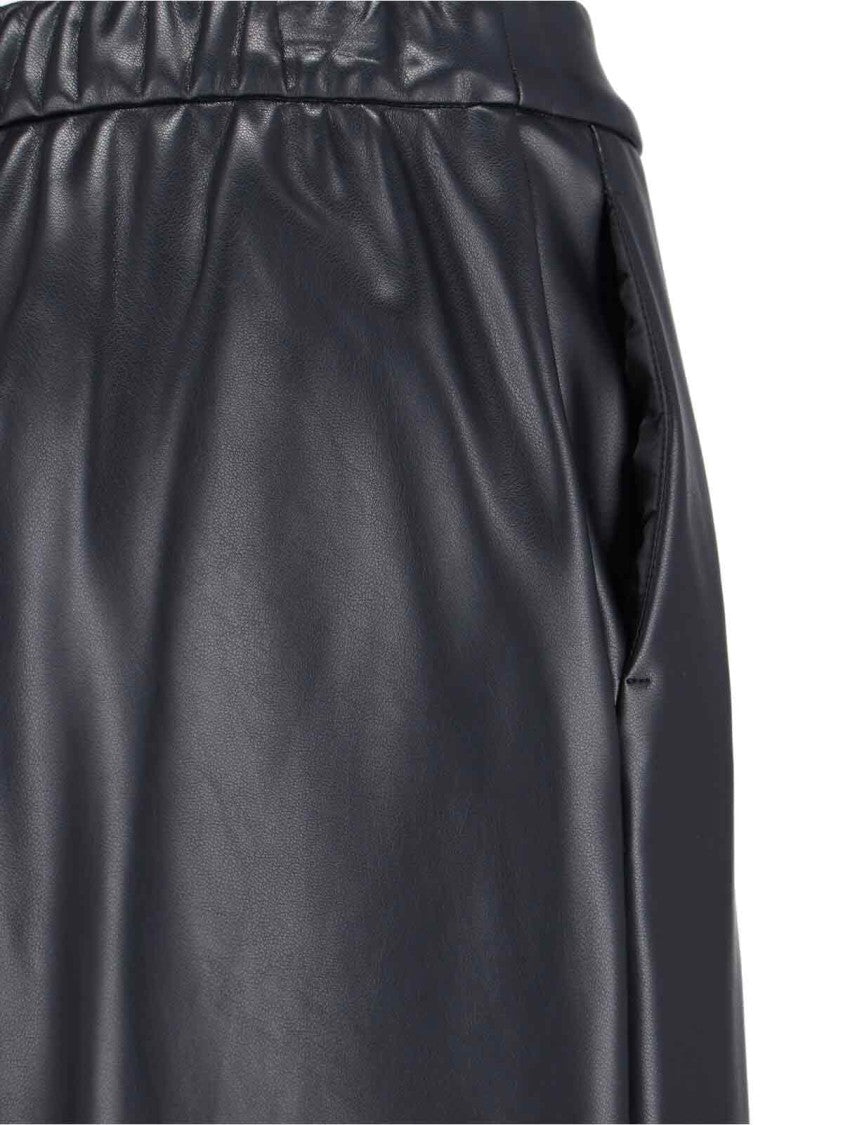 Max Mara Straight-Leg Pants With Visible Stitching