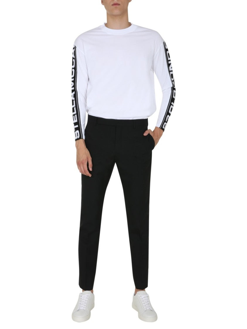 Stella Mccartney Long-Sleeve Round Neck T-Shirt