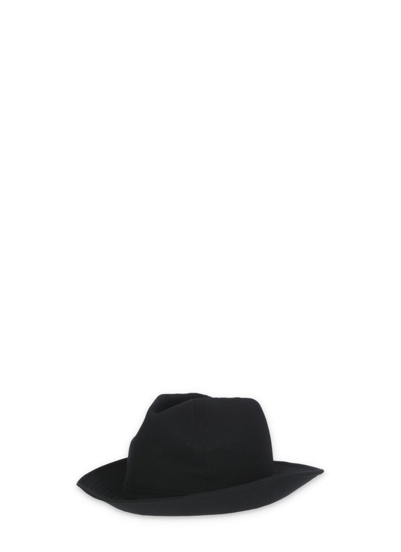 Yohji Yamamoto Black Wool Hat