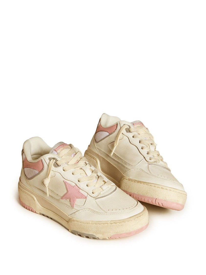 Golden Goose White Leather Sneakers