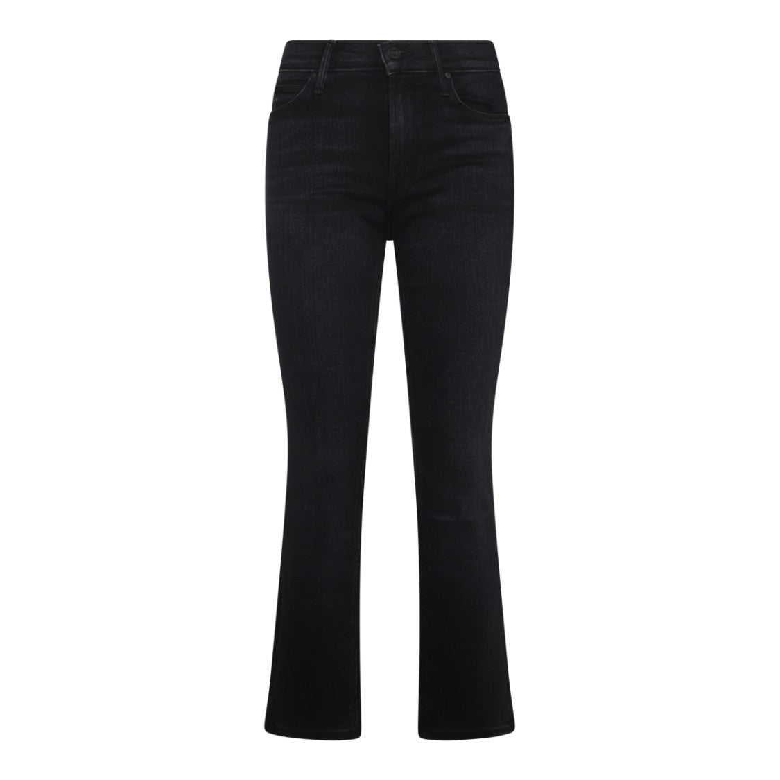 Mother Black Cotton Jeans