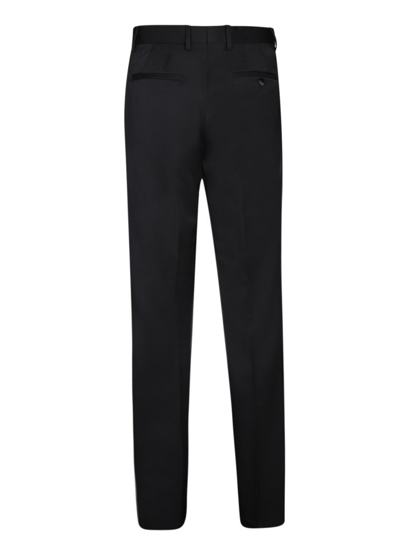 Lanvin Black Mid-Rise Trousers