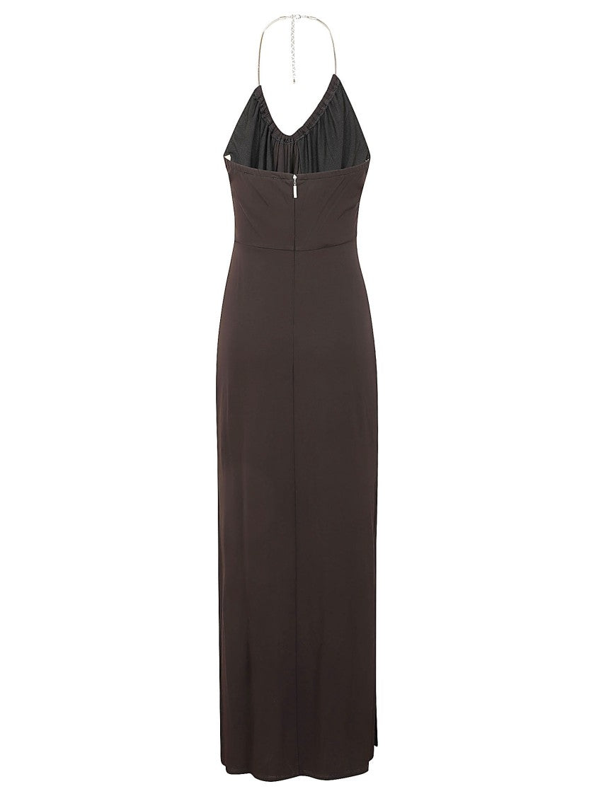Michael Kors Halter Neck Maxi Dress