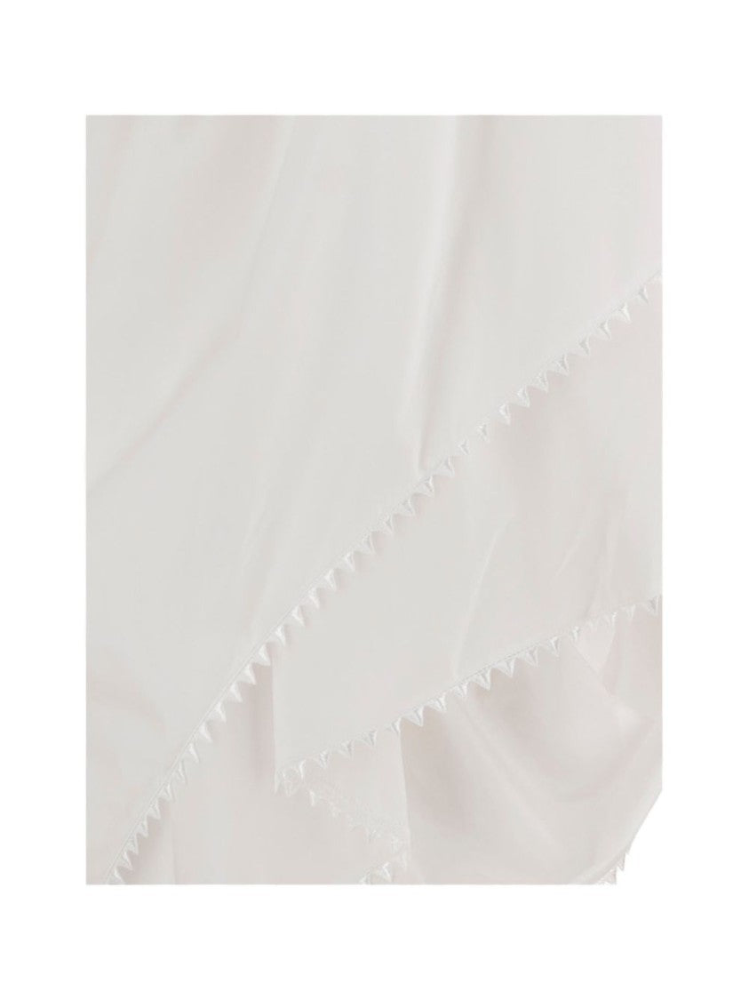 Jacquemus White Minimalist Sleeveless A-Line Dress