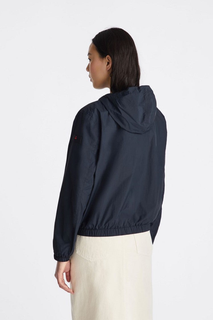 Peuterey Blue Technical Nylon Zip-Up Jacket