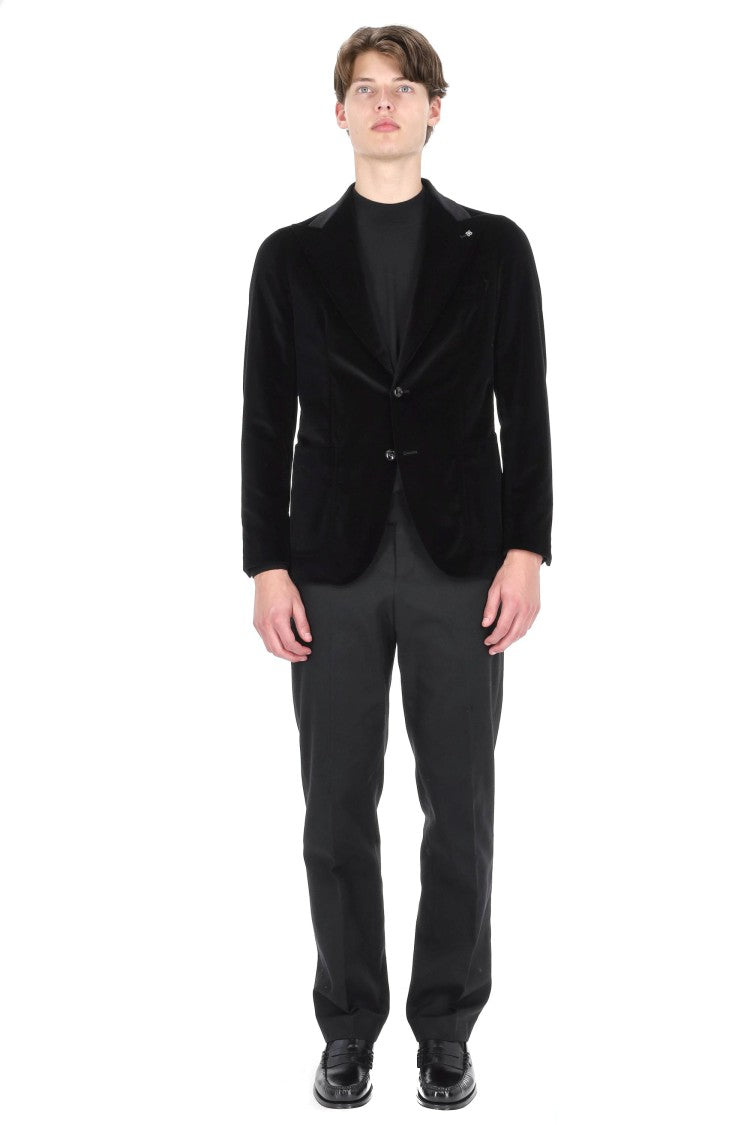 Tagliatore Pino Lerario Line Smooth Velvet Jacket