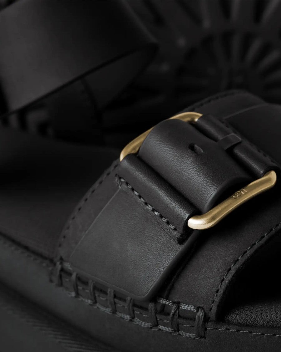 Ugg Goldenstar Villa Sandal In Black