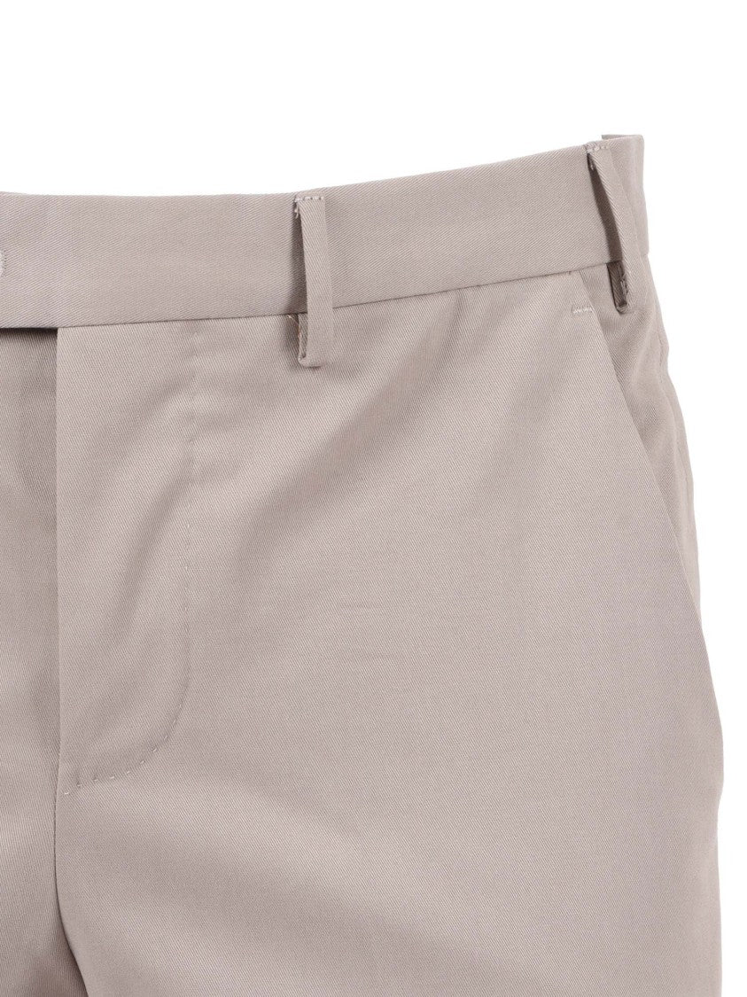 Pt01 Flat Front Casual Trousers