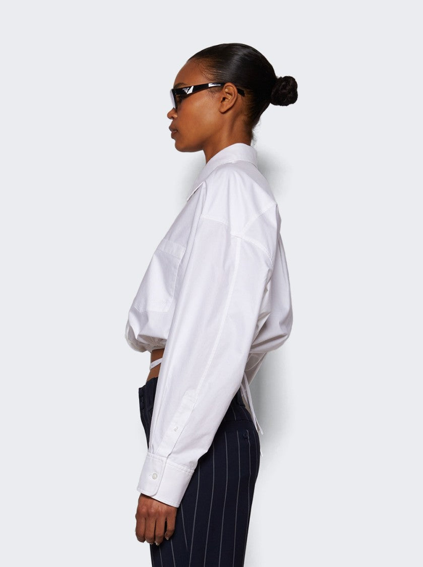 T By Alexander Wang Wrap Shirt - White