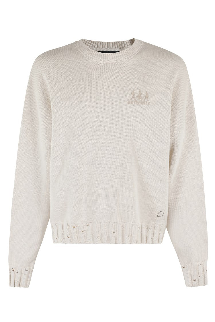 Reternity Creative Dept Logo Knit Sweater