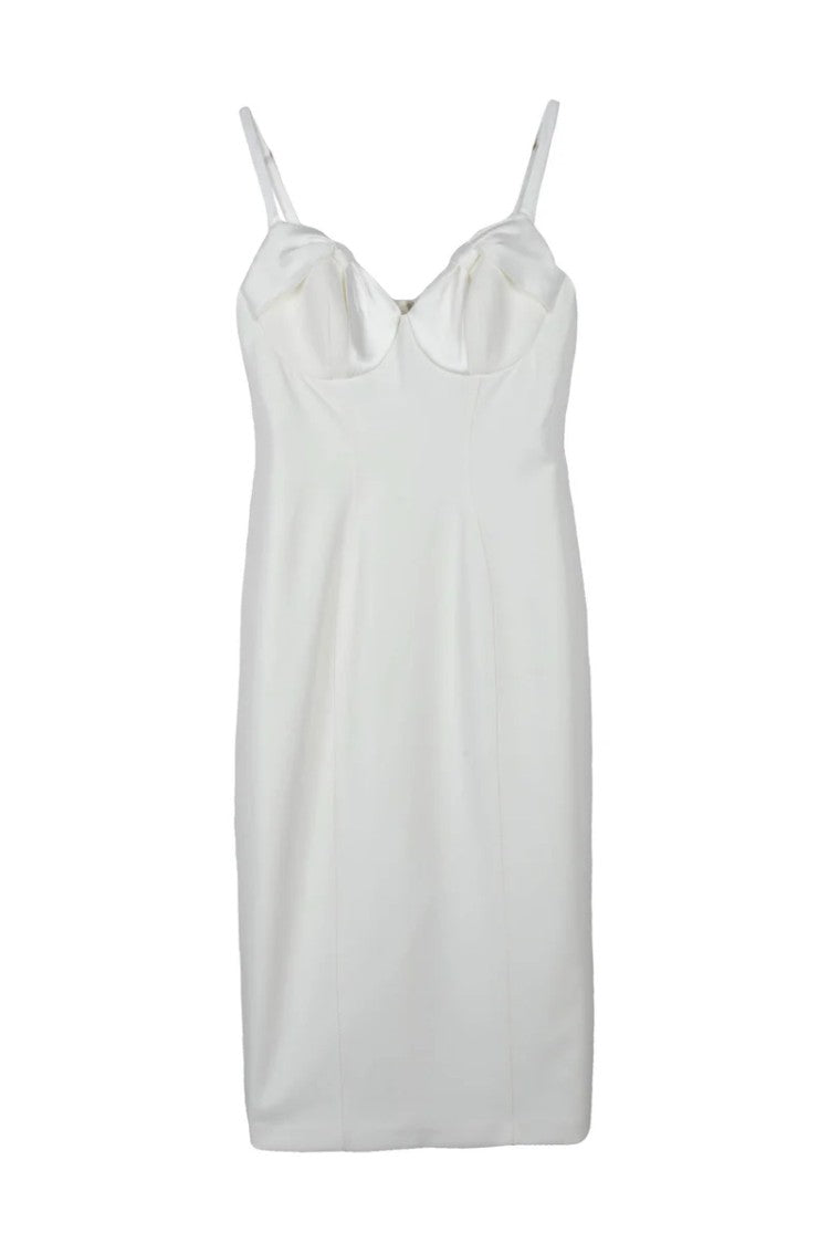 Elisabetta Franchi Sheath Dress - White