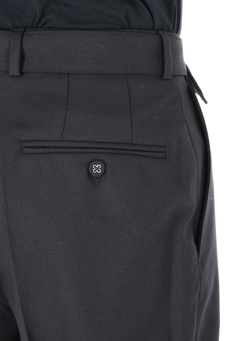 Officine Generale Nash Model Virgin Wool Trousers
