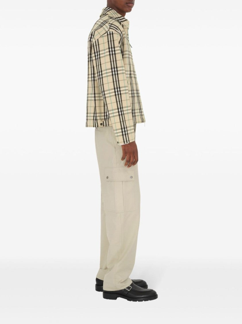 Burberry Beige Vintage Check Jacket