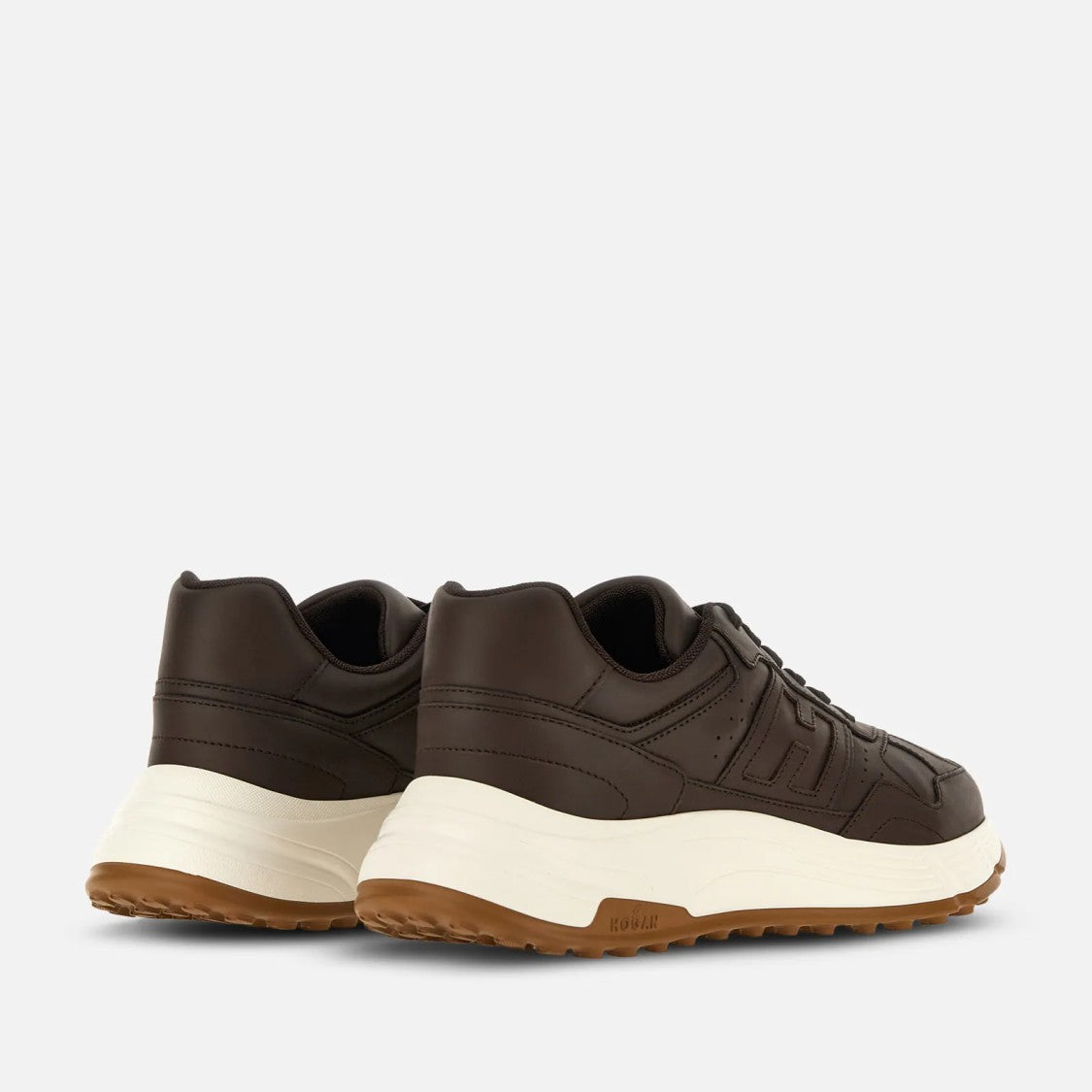 Hogan Hyperlight H Sneakers In Calfskin Leather
