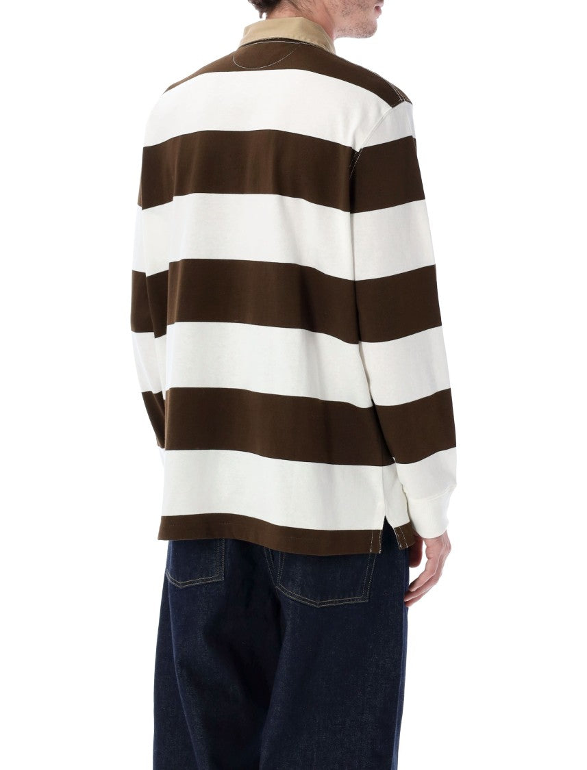 Polo Ralph Lauren Classic Fit Khaki-Collar Rugby Shirt