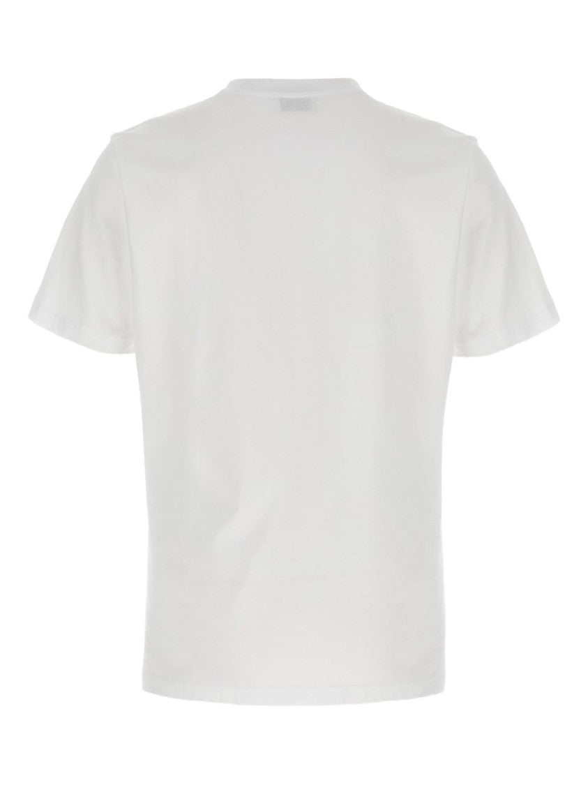 Moschino White Teddy Bear Print Crew Neck T-Shirt