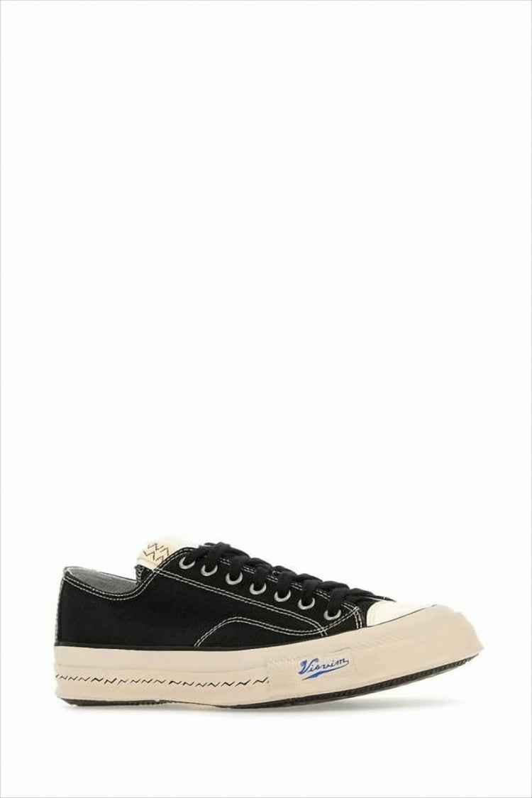 Visvim Low-Top Sneakers With Beige Rubber Sole