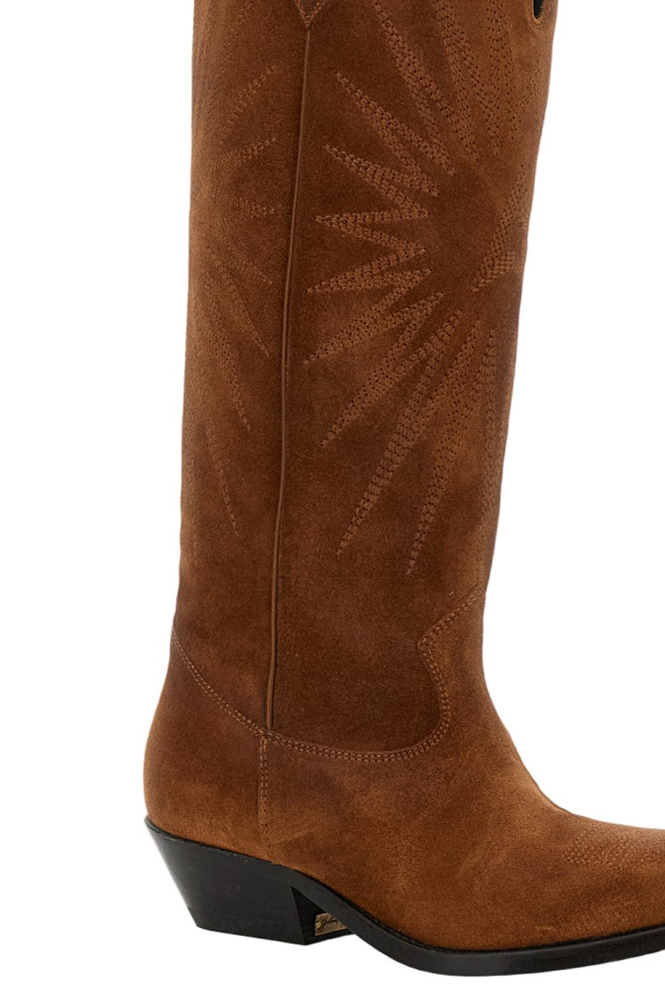 Golden Goose Wish Star Suede Boots