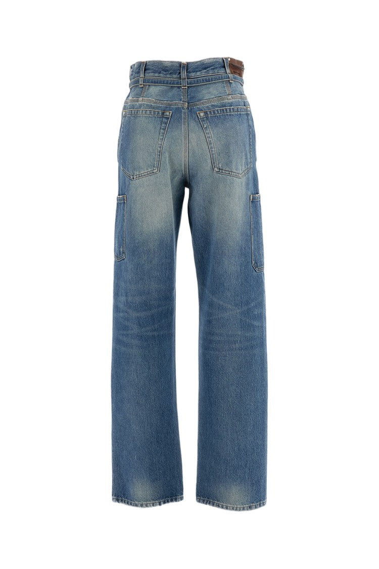 Dries Van Noten Pippaz High-Rise Straight-Leg Jeans