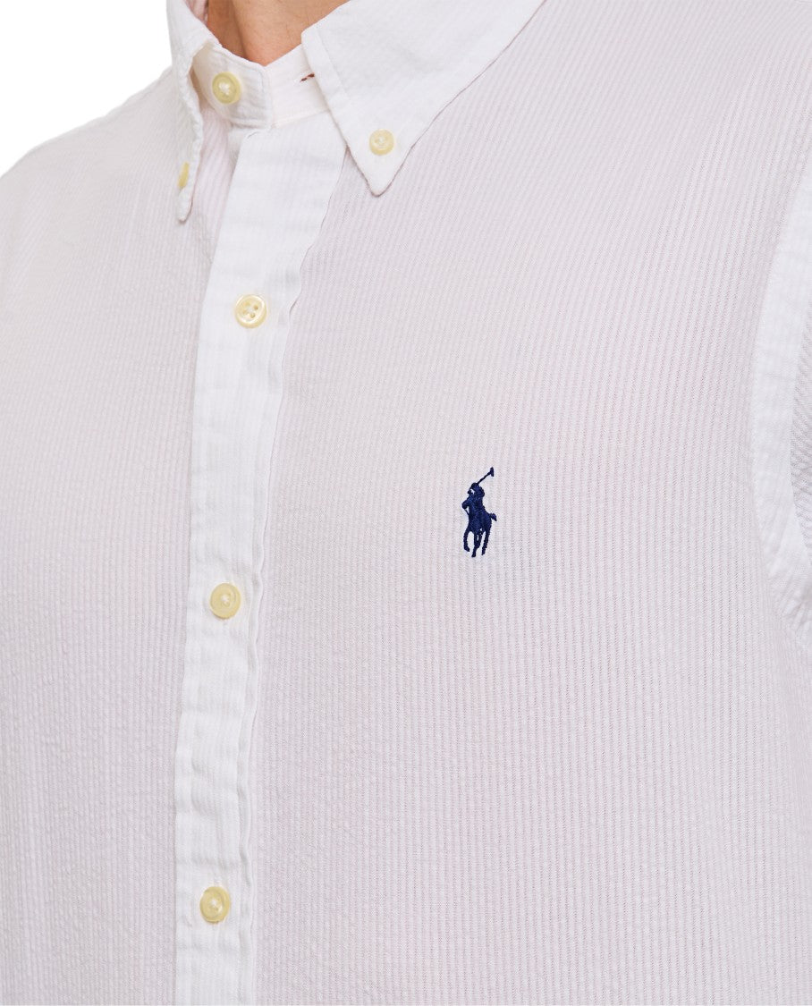 Polo Ralph Lauren Classic Fit Long-Sleeve Cotton Shirt With Button Closure