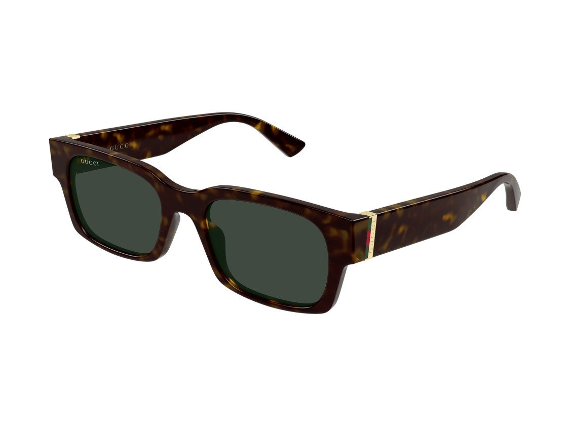 Gucci Brown Gg2084s Tortoiseshell Oversized Square Sunglasses