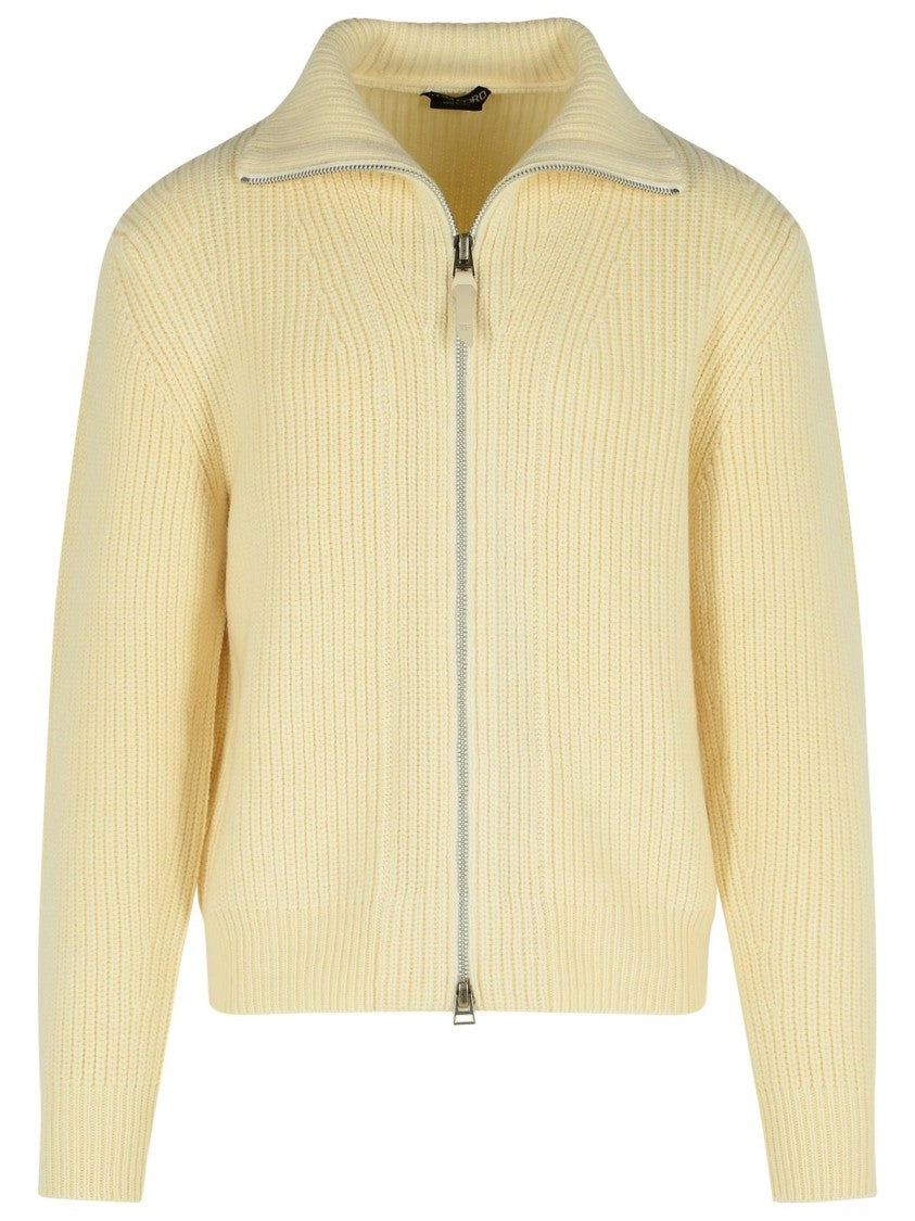 Tom Ford Ivory Wool Blend Sweater
