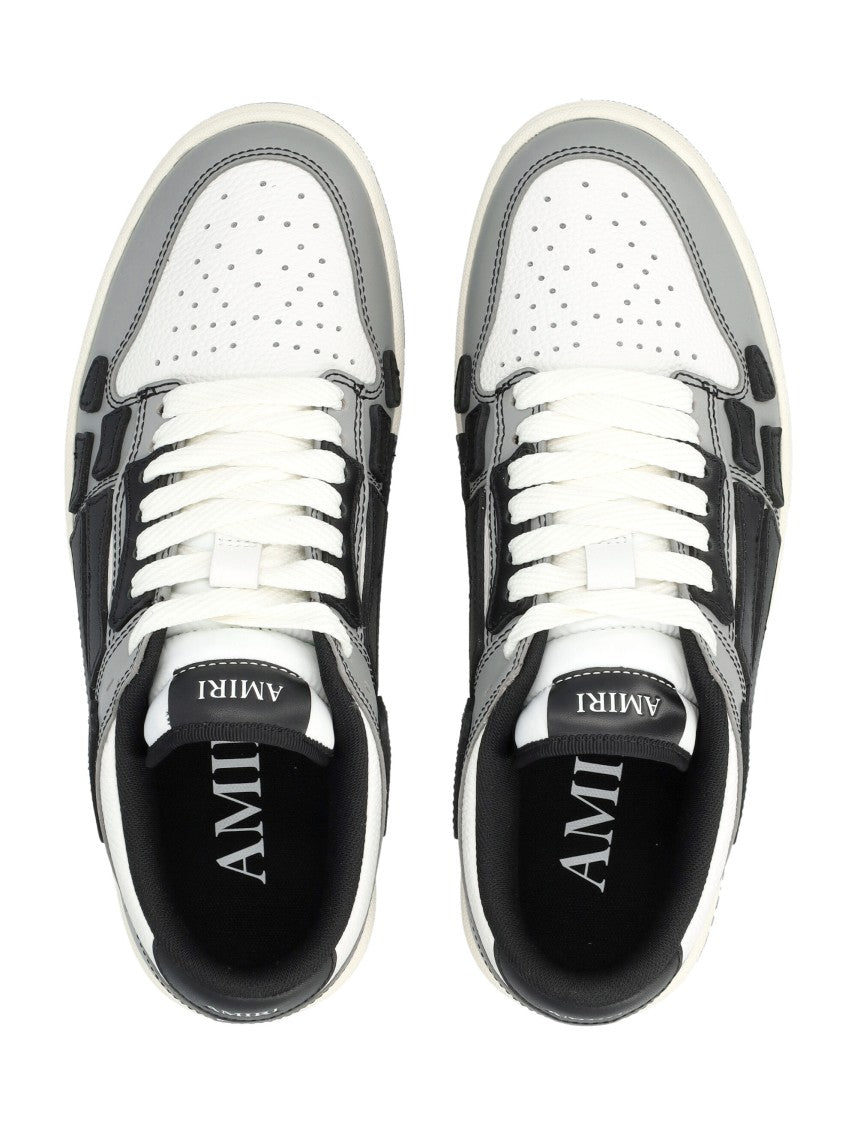 Amiri Skel Low Top Multilayer Leather Sneakers