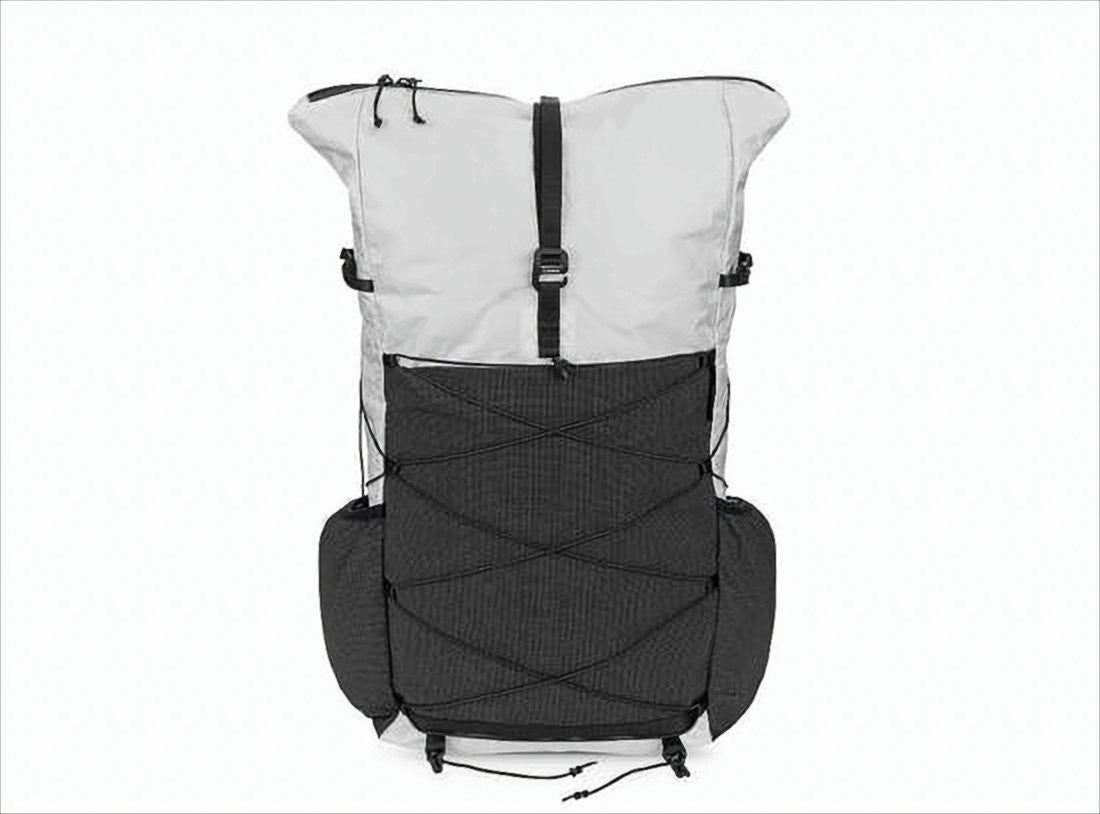 Liteway Two-Tone Structured Backpack With Adjustable Straps