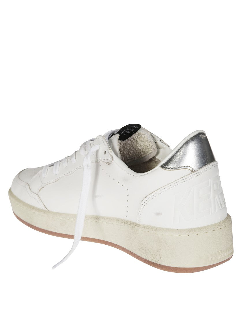 Golden Goose Ballstar 2 Leather Laminated Sneakers