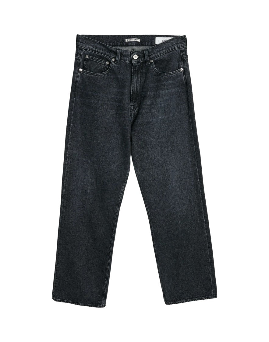 Our Legacy Baggy Denim Pants With High Waist