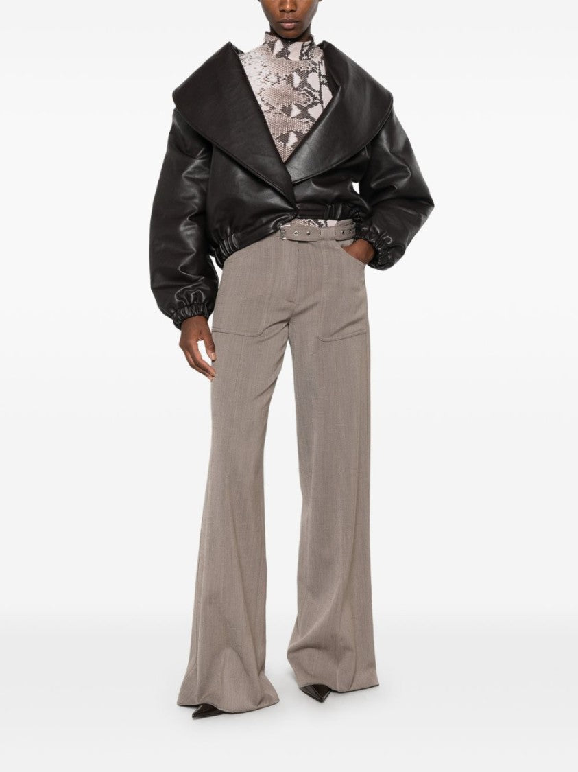 Seafarer High Waist Belted Wide-Leg Pants