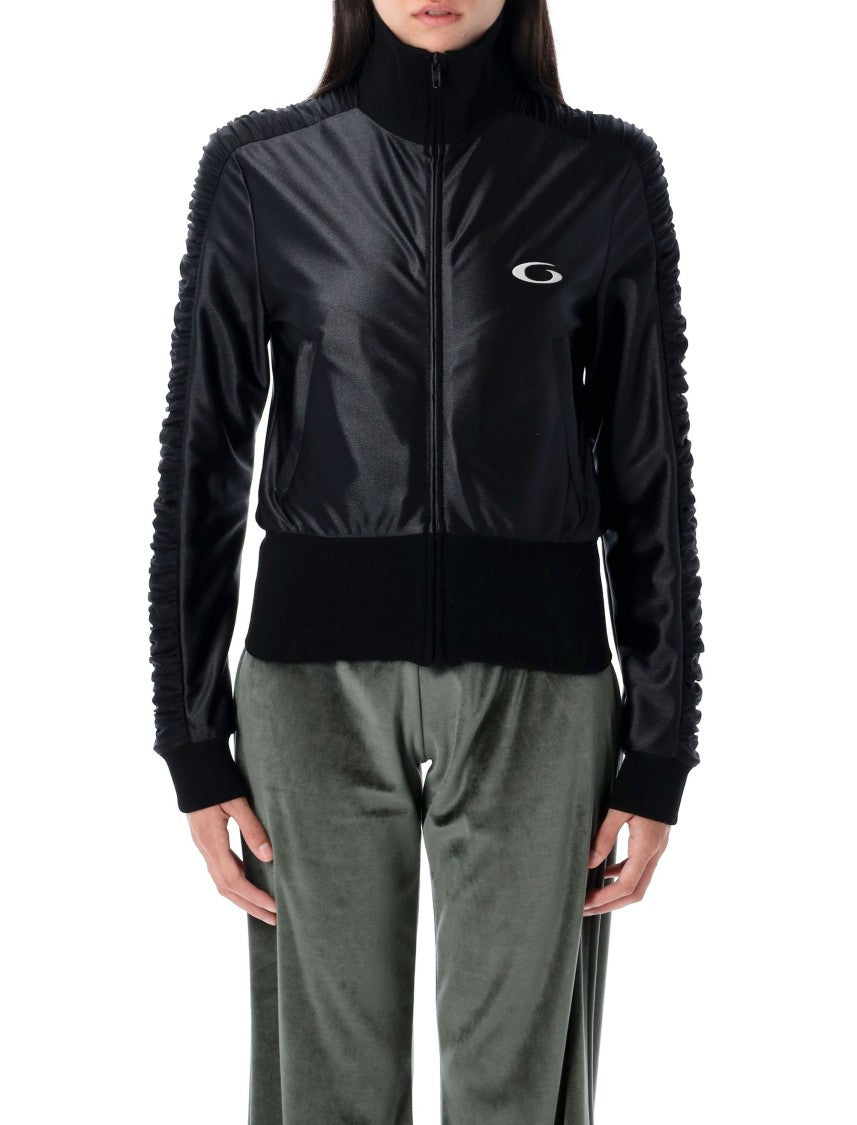 Balenciaga Draped Long Sleeve Tracksuit Jacket