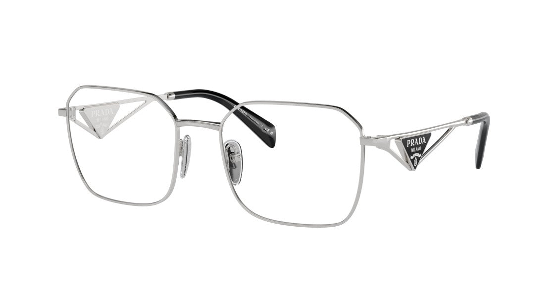 Prada 0Pr A51v Geometric Oversized Square Frame Prada Eyeglasses
