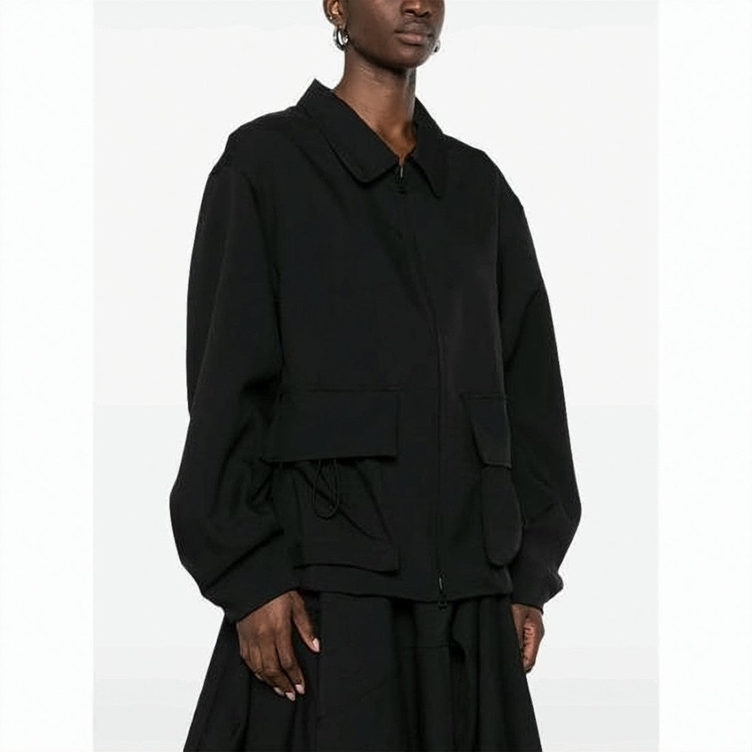 Y-3 Oversized Jacket With Functional Flap Pockets