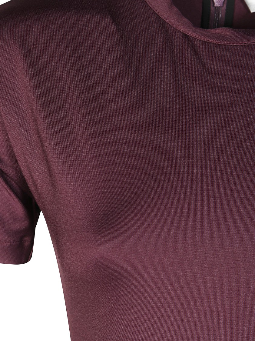 Victoria Beckham Floor-Length Black Dress With High Neckline