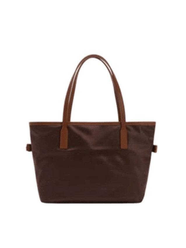 Mc2 Saint Barth Structured Medium City Bag With Embroidered Logo