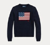 Polo Ralph Lauren Navy Blue Knitted Sweater