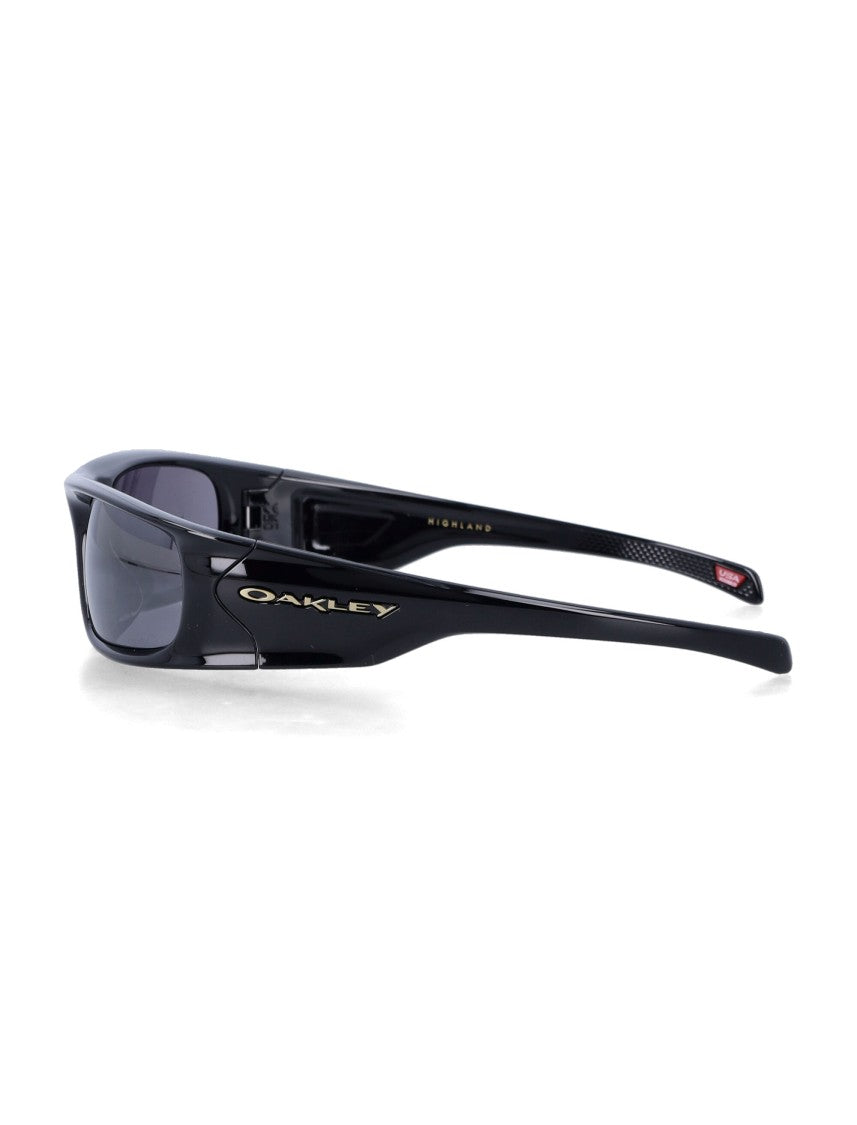 Oakley Highland Base-Eight Wraparound Sunglasses