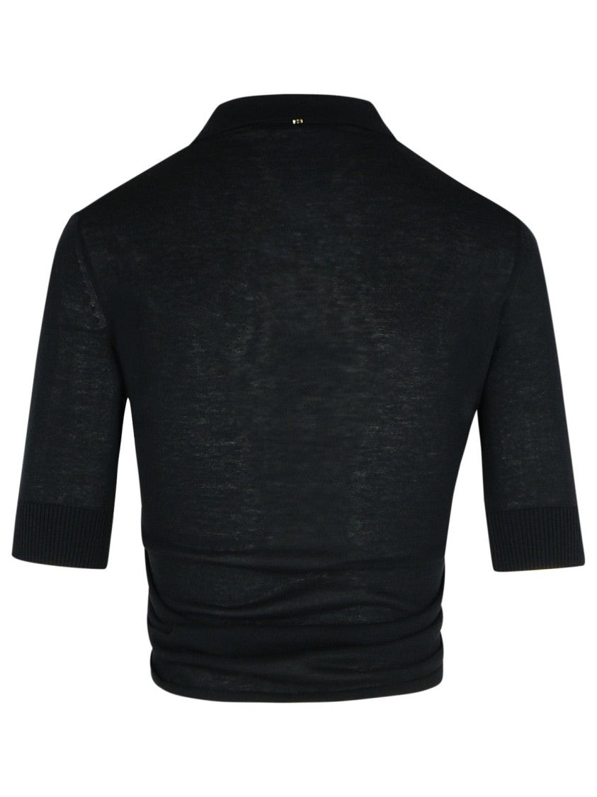 Sportmax Shaker' Black Cotton Sweater