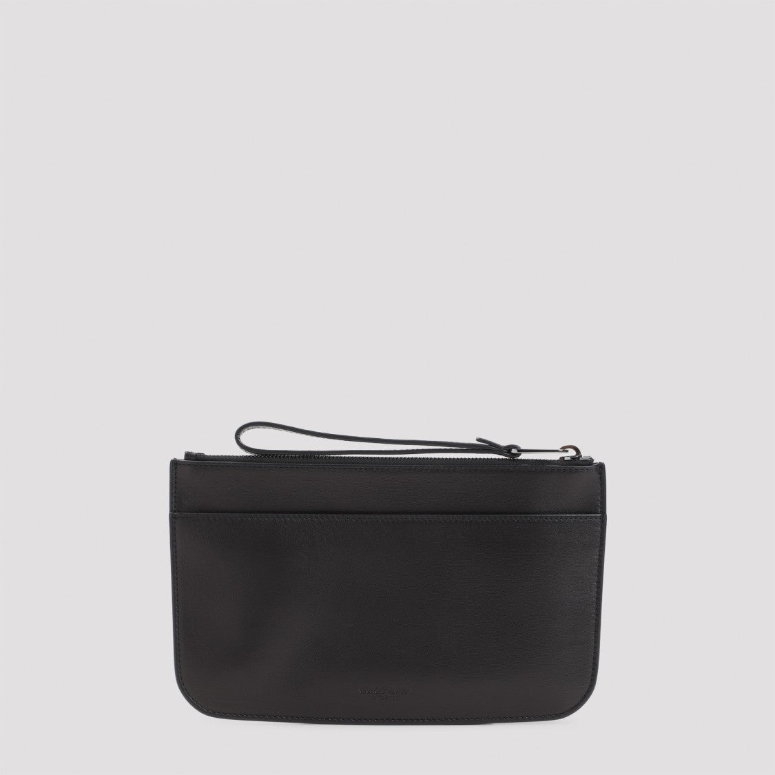 Giorgio Armani Lamb Leather Accessory With Ample Storage And Refined Detailing